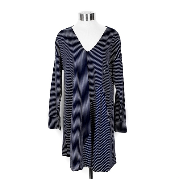 Zara “no princess here” blue striped dress - Picture 2 of 7